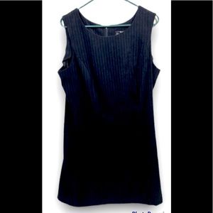 R&K Originals Black Gray Stripped Pencil Dress. Size 16.